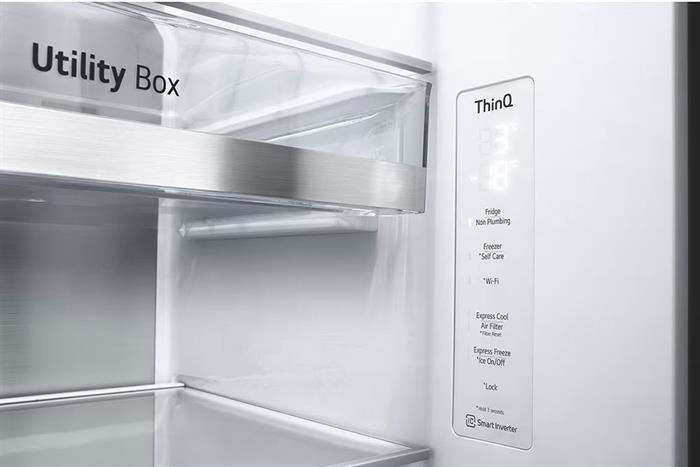 Tủ Lạnh LG Inverter 635 Lít Side By Side InstaView GR-G257SV